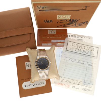 Image 2 of Ebel Classic Wave 181903; 18k Gold/Stainless Steel Men's Watch