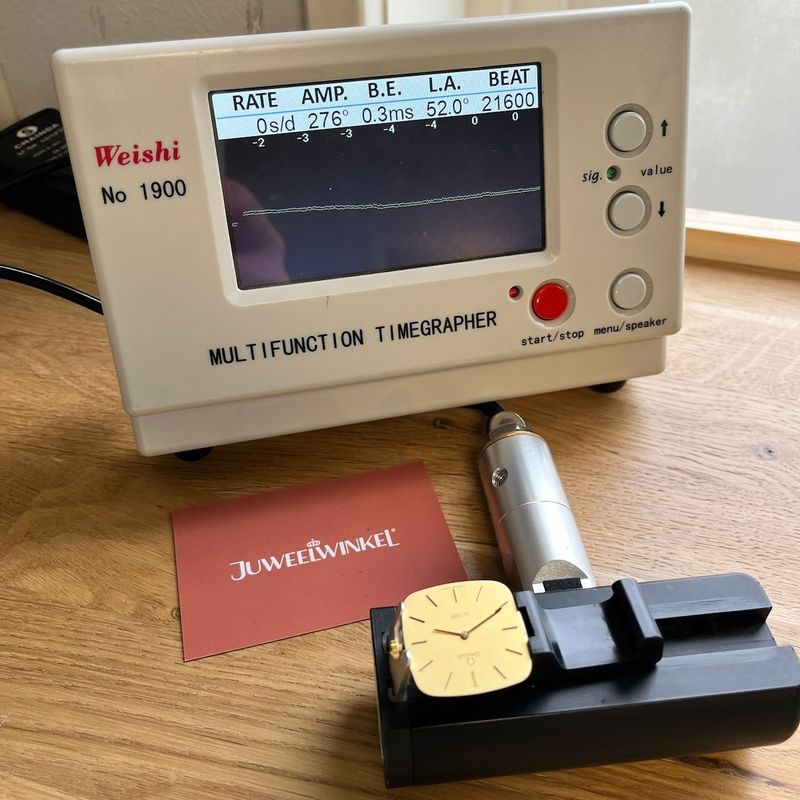 Image 23 of Omega De Ville 111.0118; Vintage heren horloge in full-set uit 1983