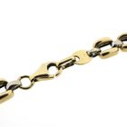 Image 5 of Two-tone gold Bismarck link bracelet | 19.5 cm