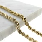 Image 4 of Gold twisted link chain