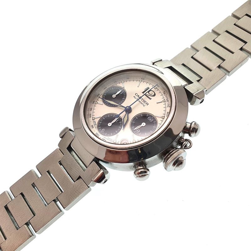 Image 3 of Cartier Pasha Chronograph; Automatic watch