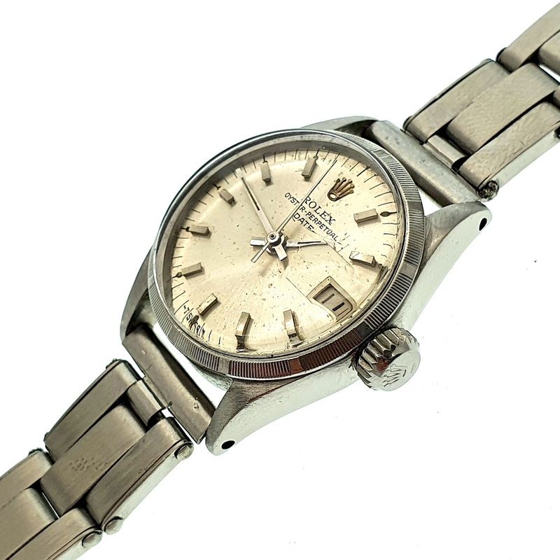 Image 5 of Rolex Oyster Perpetual Date; Vintage ladies watch | '68 Full set
