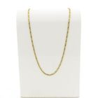 Image 1 of Gold gourmet/infinity link chain