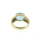 Image 7 of Gold ring with topaz and diamond