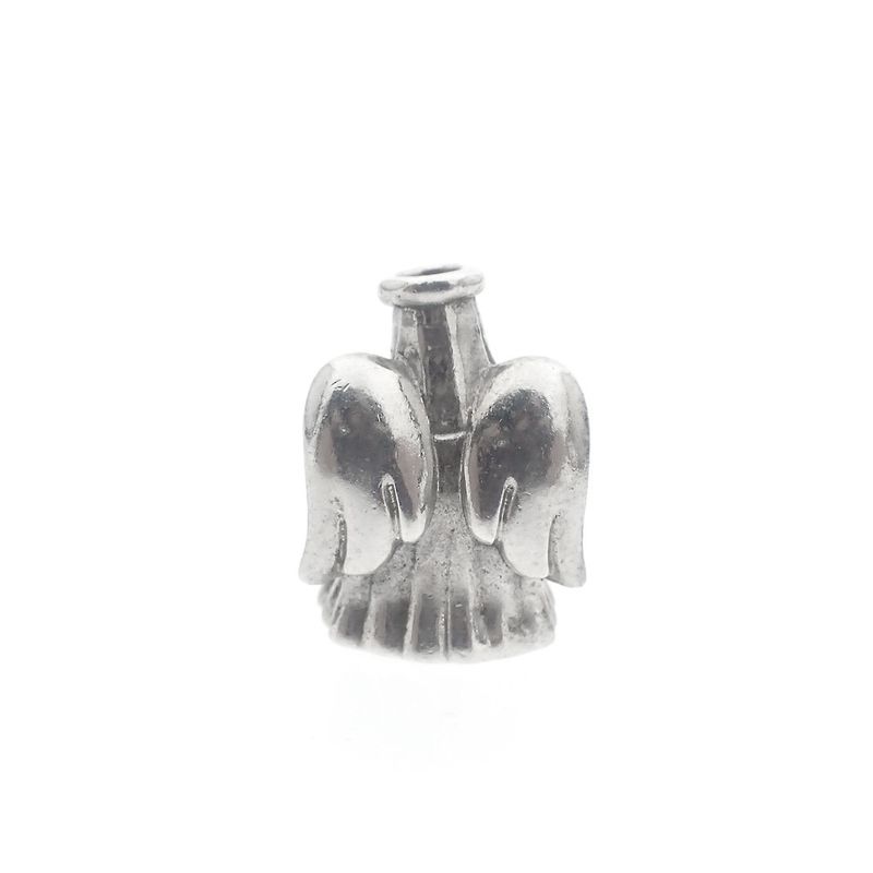 Image 4 of Pandora charm; Silver; Angel of Love