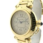 Image 6 of Cartier Pasha Automatic 1987; 18k Gold Watch