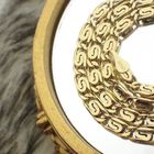 Image 3 of Gold scroll link chain