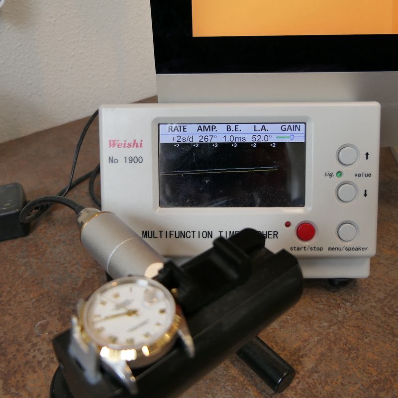 Image 21 of Rolex Datejust 16233; Automatic gold/steel watch