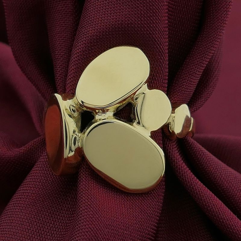 Image 2 of Abstract gold ring