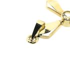 Image 3 of Gold cross pendant with zirconia