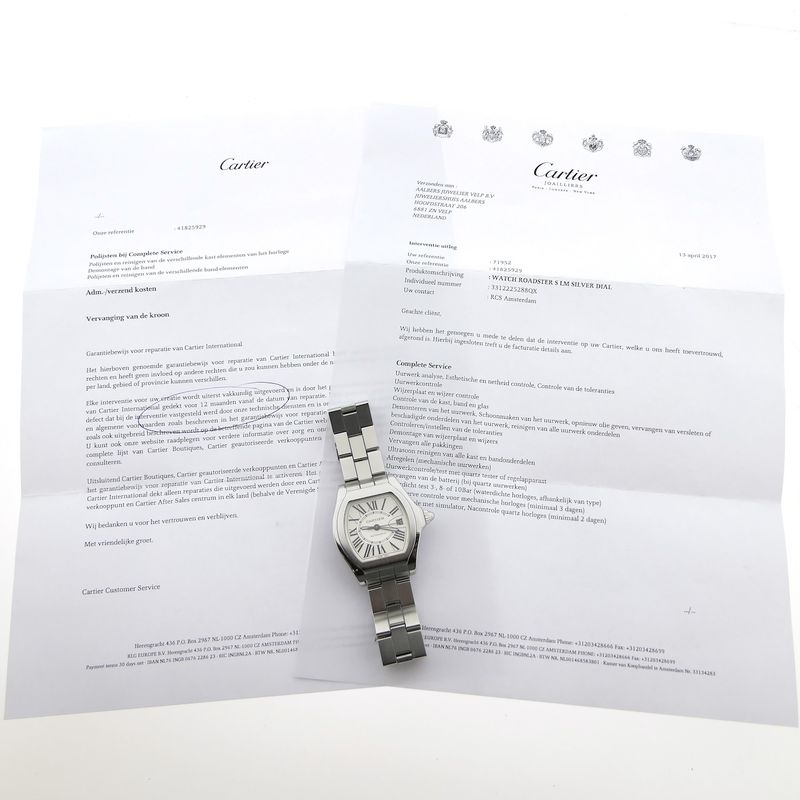 Image 18 of Cartier Roadster Automatic 3312; Automatic men's watch