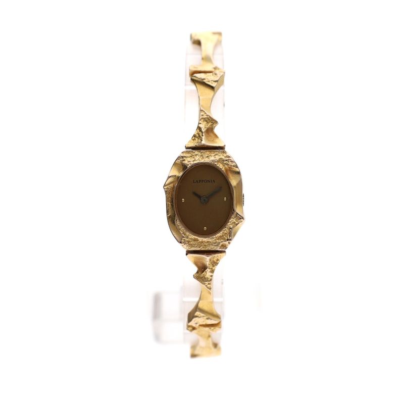 Image 1 of Lapponia 'Pola Negri'; 14k Gold Ladies Watch