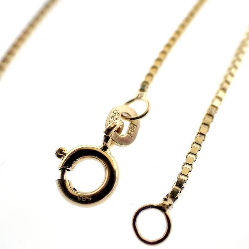 Image 3 of Gold Venetian chain | 42 cm