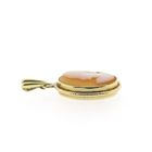 Image 4 of Gold pendant with cameo | Vintage/antique