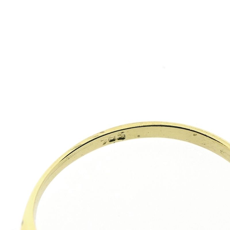 Image 6 of Gold solitaire ring with diamond | 0.03 ct.