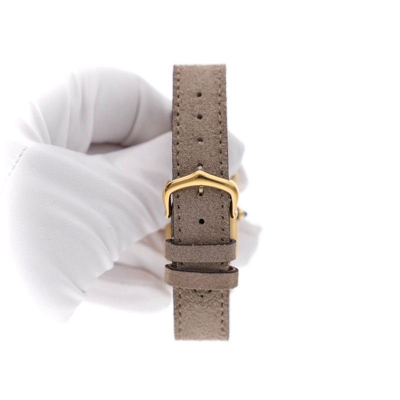 Image 9 of Cartier Tank Vermeil 'Large' 590005; Vintage Unisex Watch