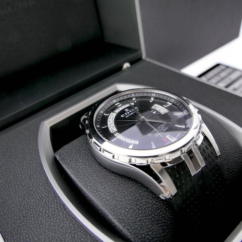 Image 9 of Edox Grand Ocean Day-Date; Automatic men's watch