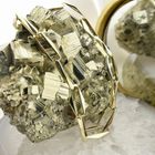 Image 2 of Gold closed for ever bracelet | 21 cm