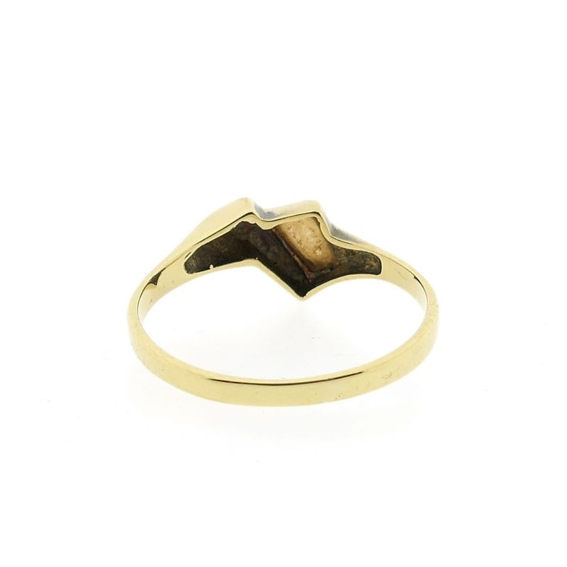 Image 4 of Two-tone gold ring