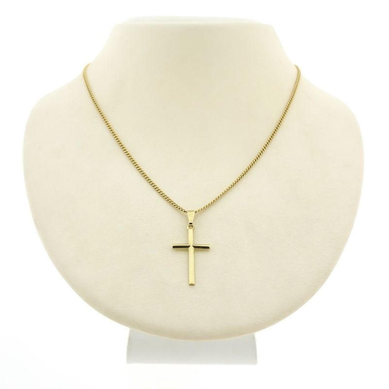 Image 9 of 8 carat pendant of a subtle cross