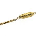 Image 5 of Twisted Gold Chain with Decorative Clasp | 102 cm