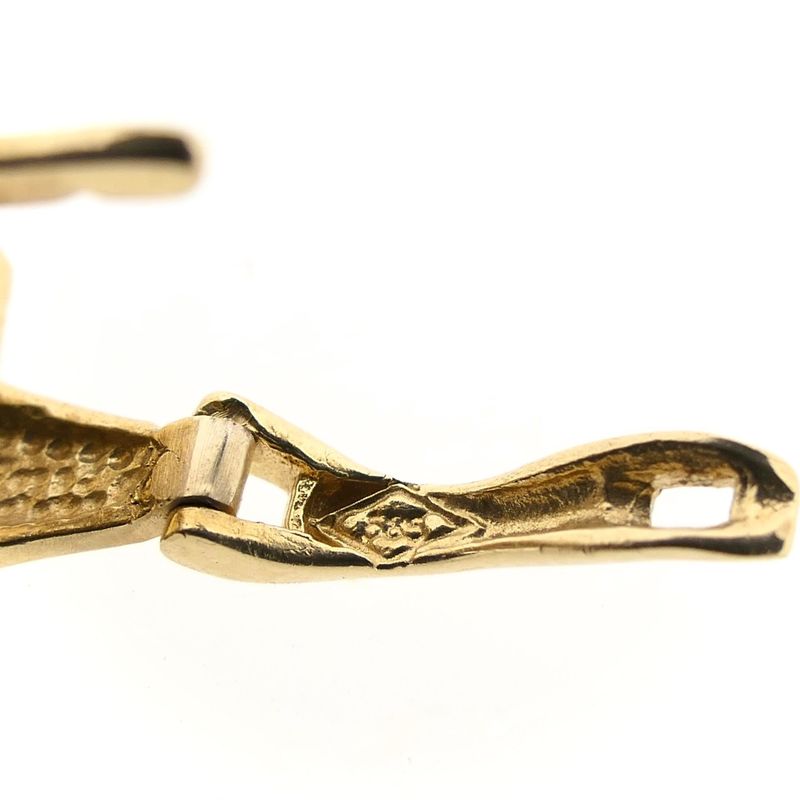 Afbeelding 6 van Gouden oorstekers met zirconia