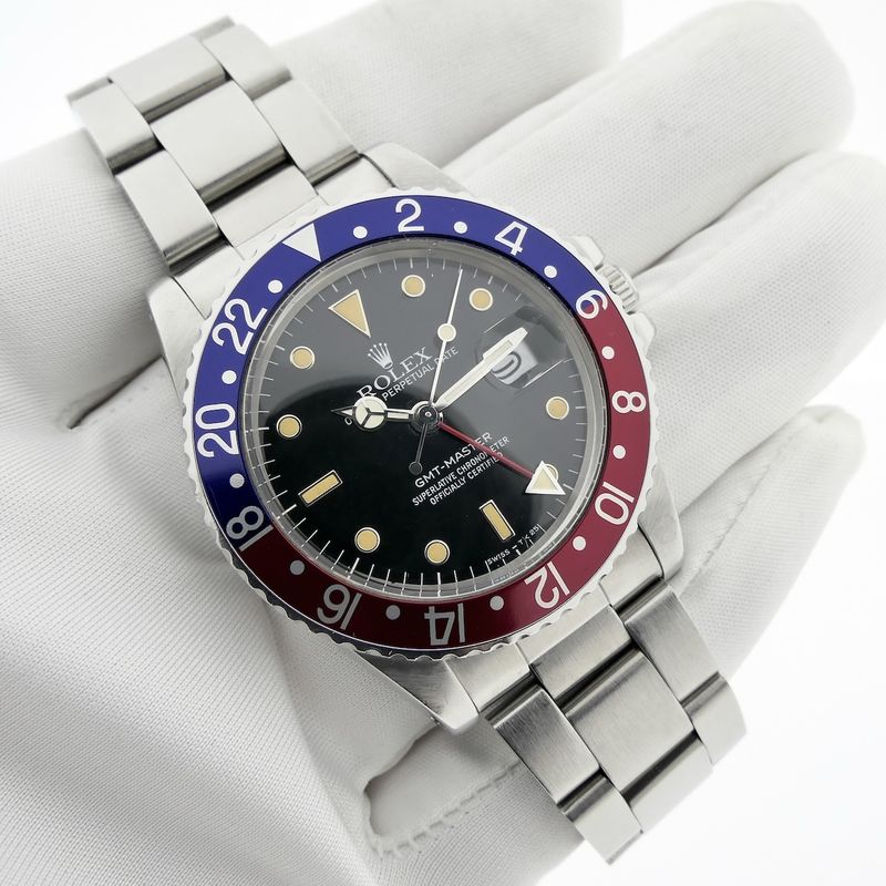 Image 5 of Rolex GMT-Master 'Pepsi' 16750; Vintage men's watch