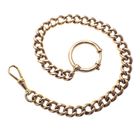 Image 5 of Rose gold watch chain; Chatelaine (for a pocket watch)