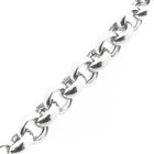Image 8 of Silver robust jasseron link bracelet | 19.5 cm