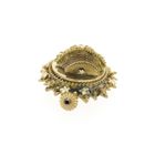 Image 3 of Gold pendant of an antique hat bell