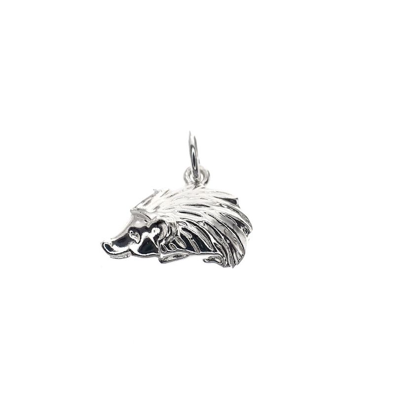 Image 1 of Silver charm; Hedgehog