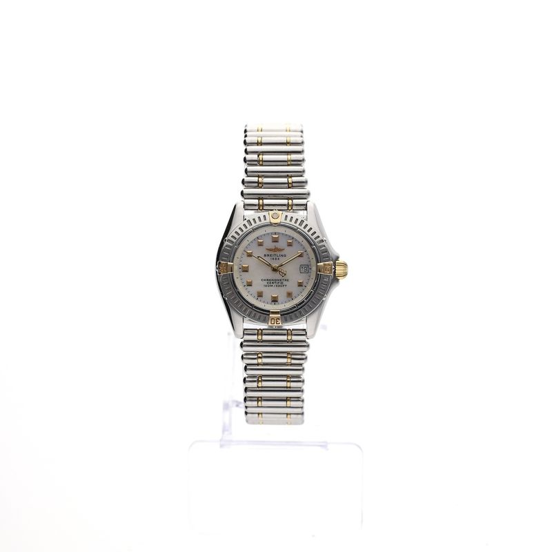 Image 18 of Breitling Callistino 'Mother of Pearl' Gold/Steel Women's Watch