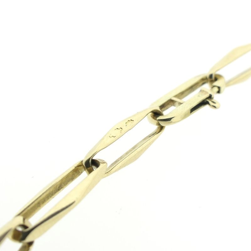 Image 5 of Gold closed forever bracelet.