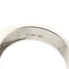 Image 8 of White gold ring with chrysoprase and diamonds; 0.27 ct.