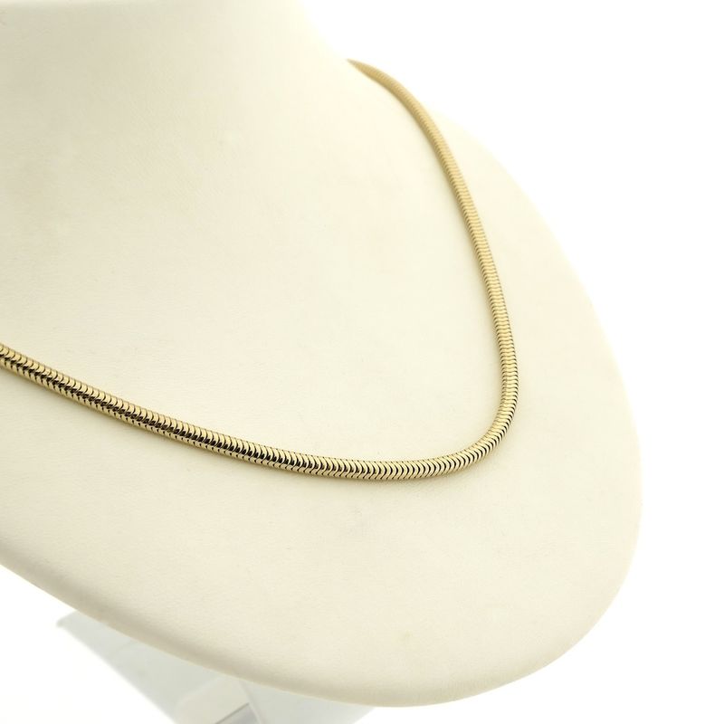 Image 3 of Gold snake link chain