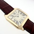 Image 12 of Cartier Santos Dumont; 18k gold watch