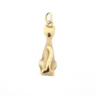Image 5 of Gold pendant of a cat