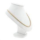 Image 4 of Golden Square Byzantine Chain Necklace