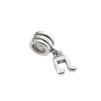 Image 1 of Pandora charm; Silver; Music Note
