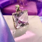 Image 2 of 8 carat pendant with synthetic quartz