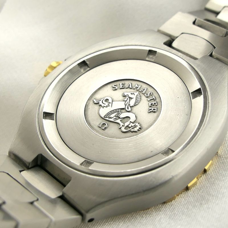 Image 6 of Omega Seamaster Pre-Bond 396.1042; Gold/steel men's watch