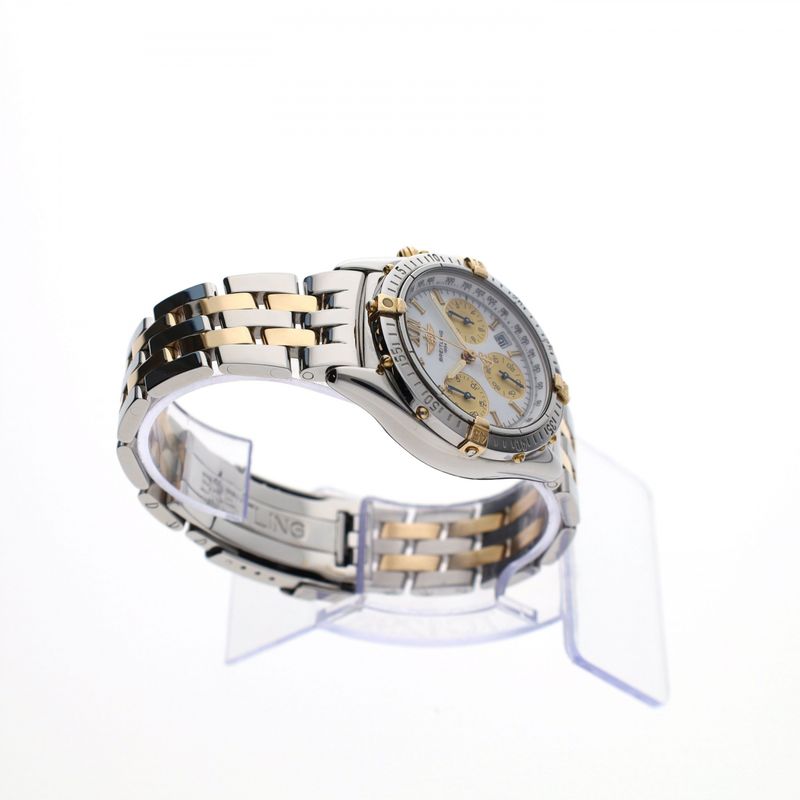 Image 9 of Breitling Windrider Chrono Jetstream B55048; Yellow Gold/Stainless Steel Men’s Watch