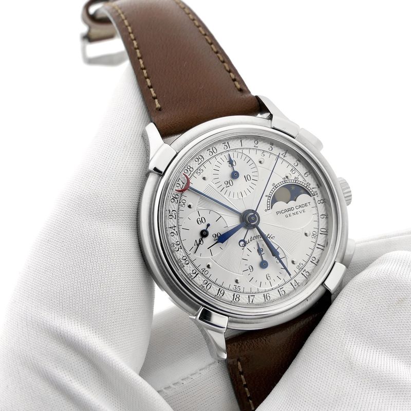 Image 15 of Picard Cadet Chronograph 'Moon Phase' 78790; Automatic men's watch with moon phase