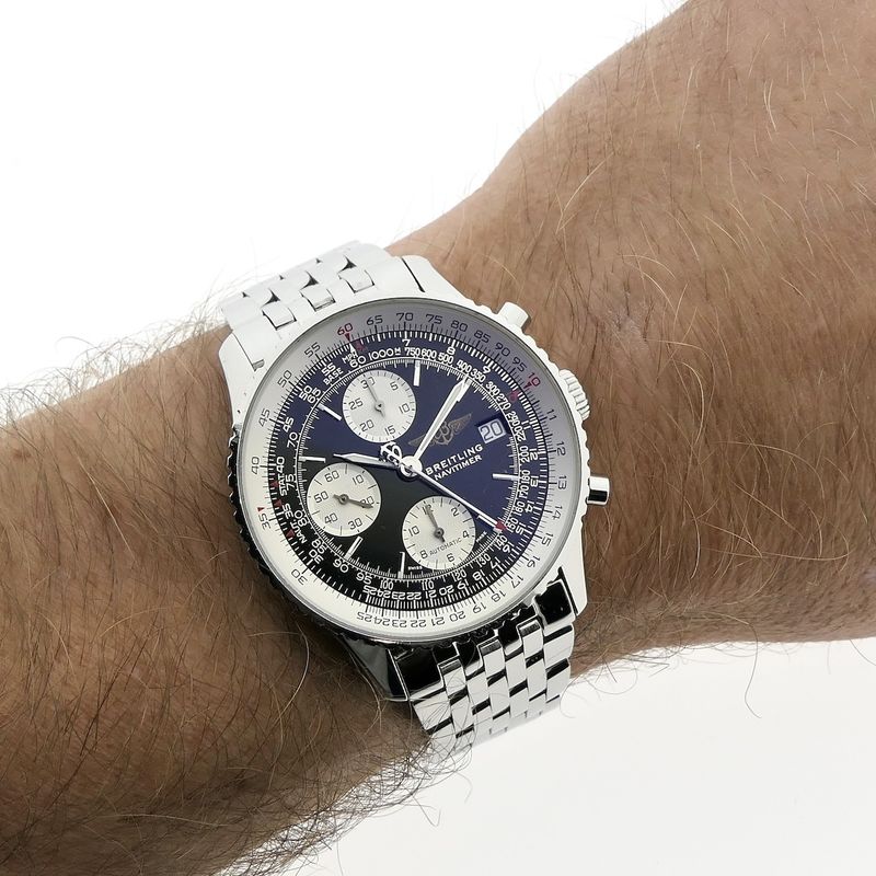 Image 8 of Breitling Old Navitimer A13322; Automatic Chronograph Men's Watch