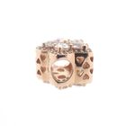 Image 4 of Pandora Moments charm; Rose gold plated; Sparkling Snowflake