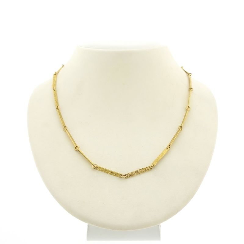 Image 1 of Gold Lapponia necklace; Lapp booms | 43 cm