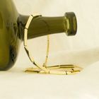 Image 8 of Gold bar link necklace; 46.5 cm