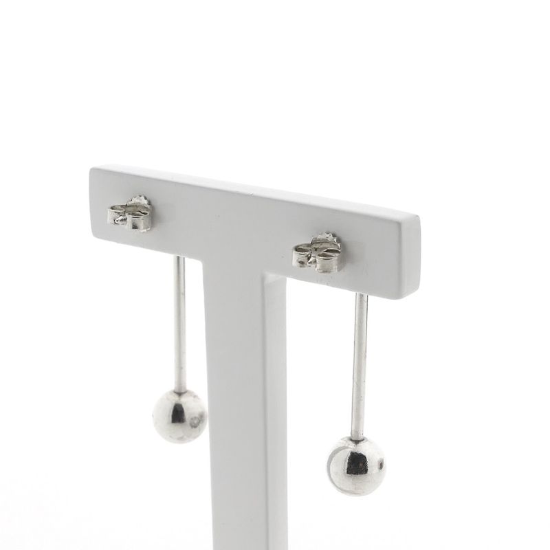 Image 3 of Silver earrings with pendants