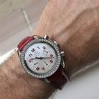 Image 11 of Omega Speedmaster Reduced 'Mother of Pearl' & Diamonds 3815.79.40; Chronograph watch