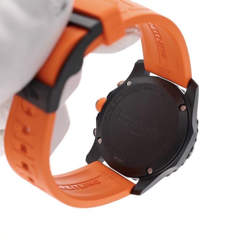 Image 9 of Breitling Endurance Pro 'Orange' X82310; Chronograph men's watch